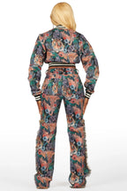 Carlia Black Tapestry Set