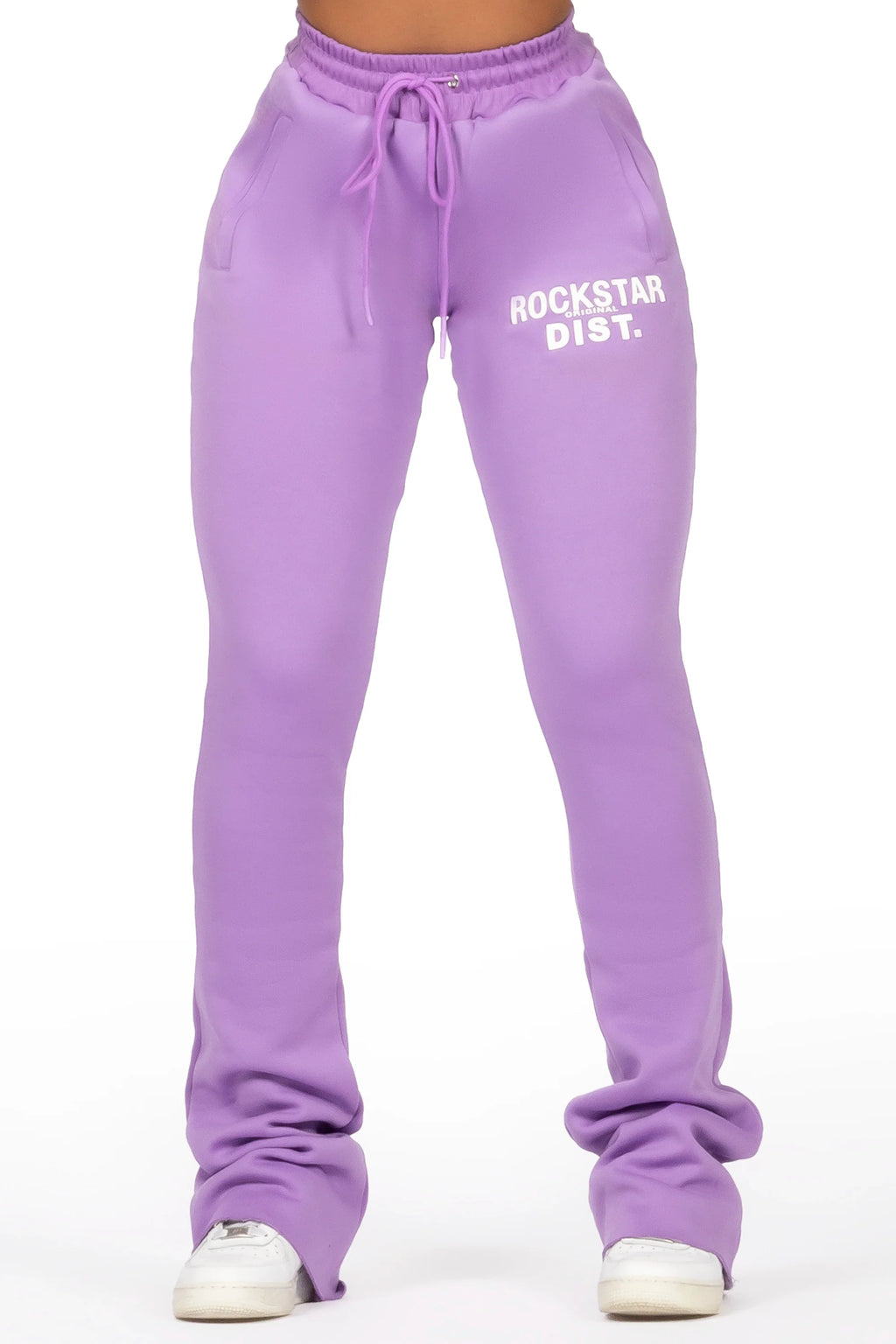 Juliana Purple Super Stacked Track Pant