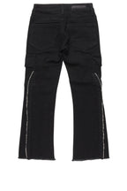 Boys Macall Red Hoodie/Stacked Flare Jean Set