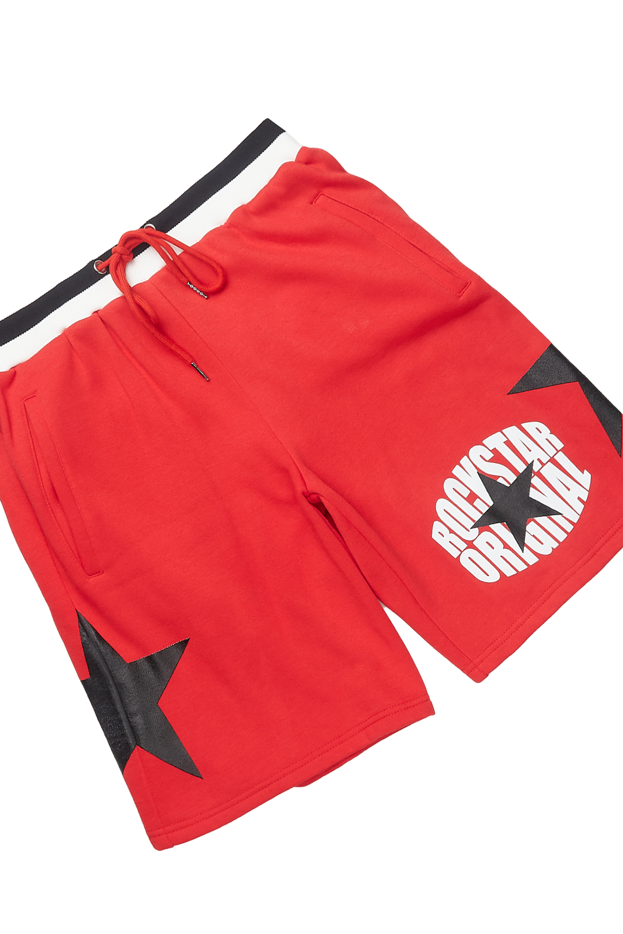 States Red/White Short Set