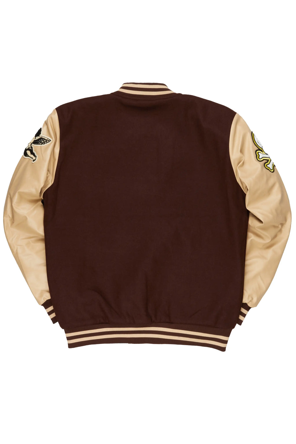 Priya Brown Varsity Jacket