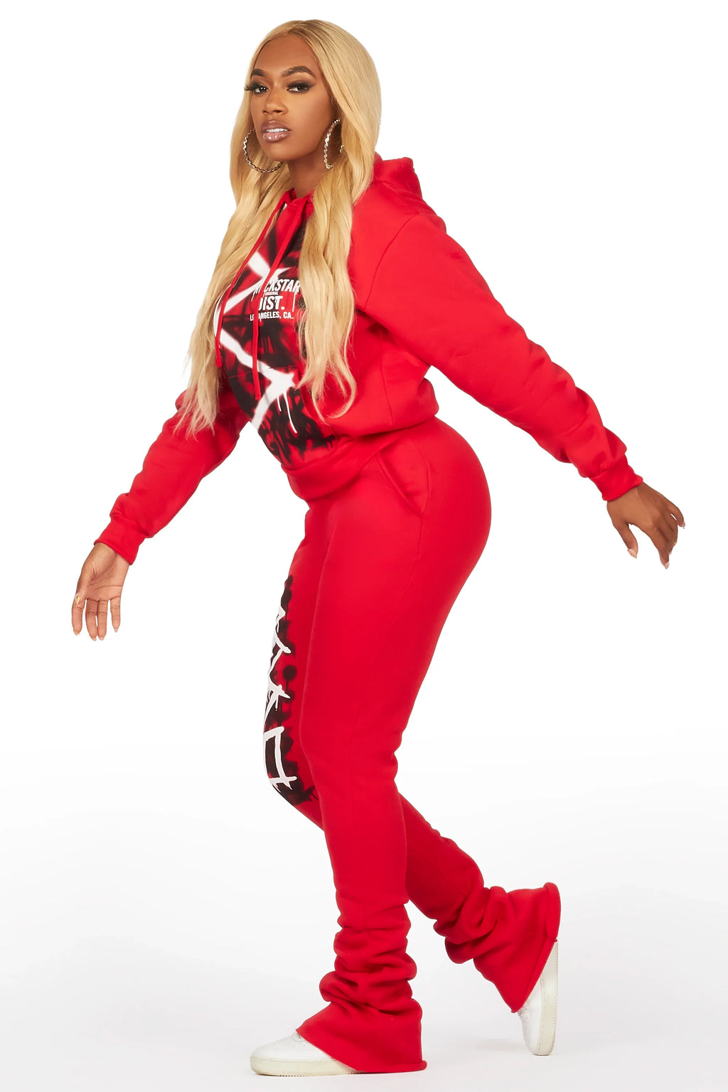 Tanesha Red Super Stacked Trackset