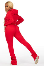 Tanesha Red Super Stacked Trackset