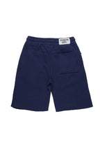 Sana Navy T-Shirt/Raw Edge Short Set