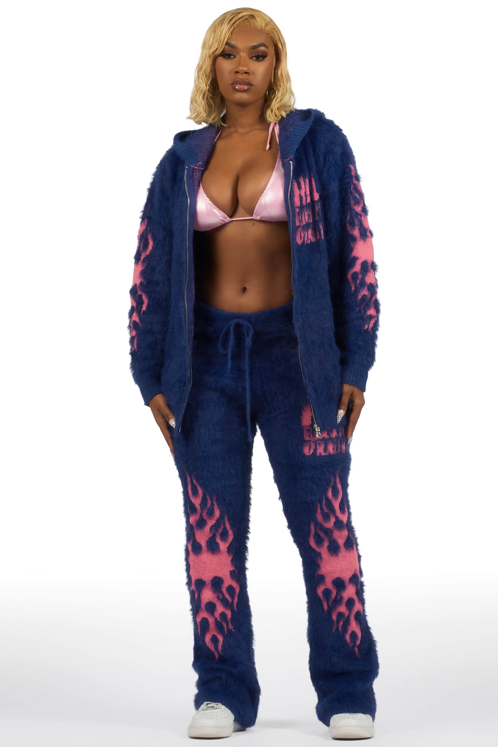 Sheriece Navy Super Stacked Trackset