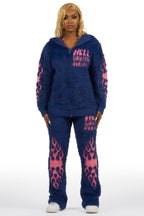 Sheriece Navy Super Stacked Trackset