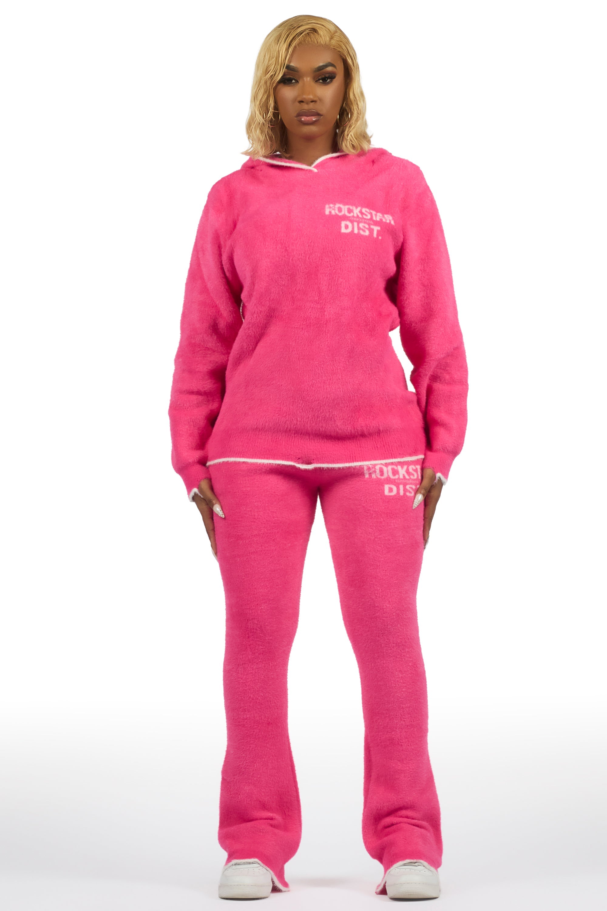 Talisha Pink Super Stacked Trackset