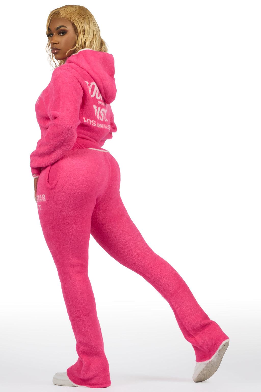 Talisha Pink Super Stacked Trackset