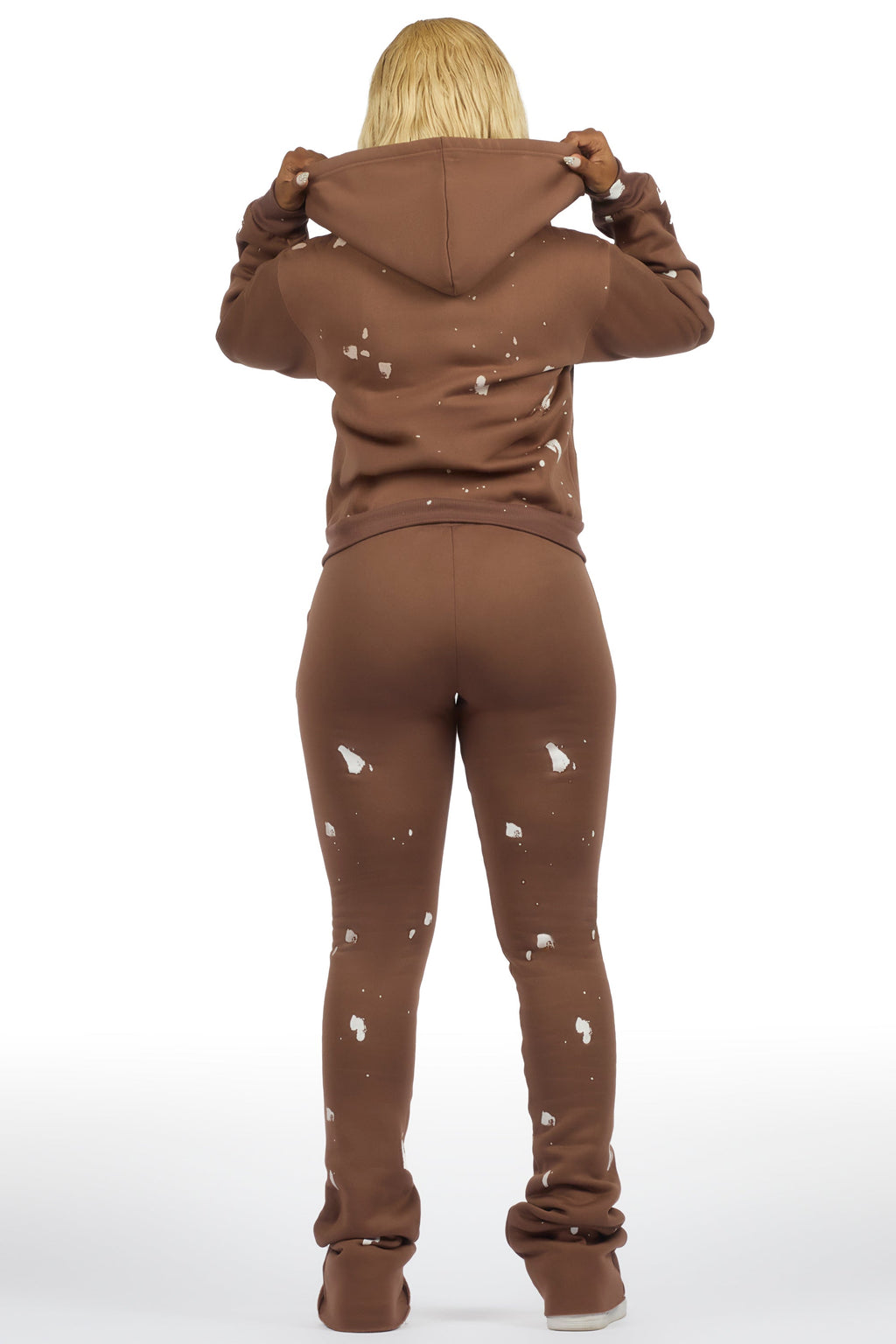 Halloway Mocha Zip Up Super Stacked Trackset