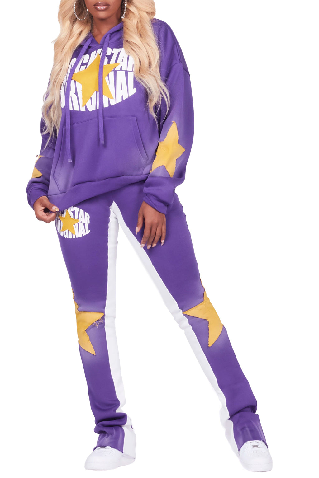 Kaliyah Purple Super Stacked Trackset