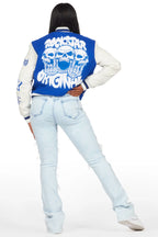 Rhonda Light Wash Stacked Flare Jean