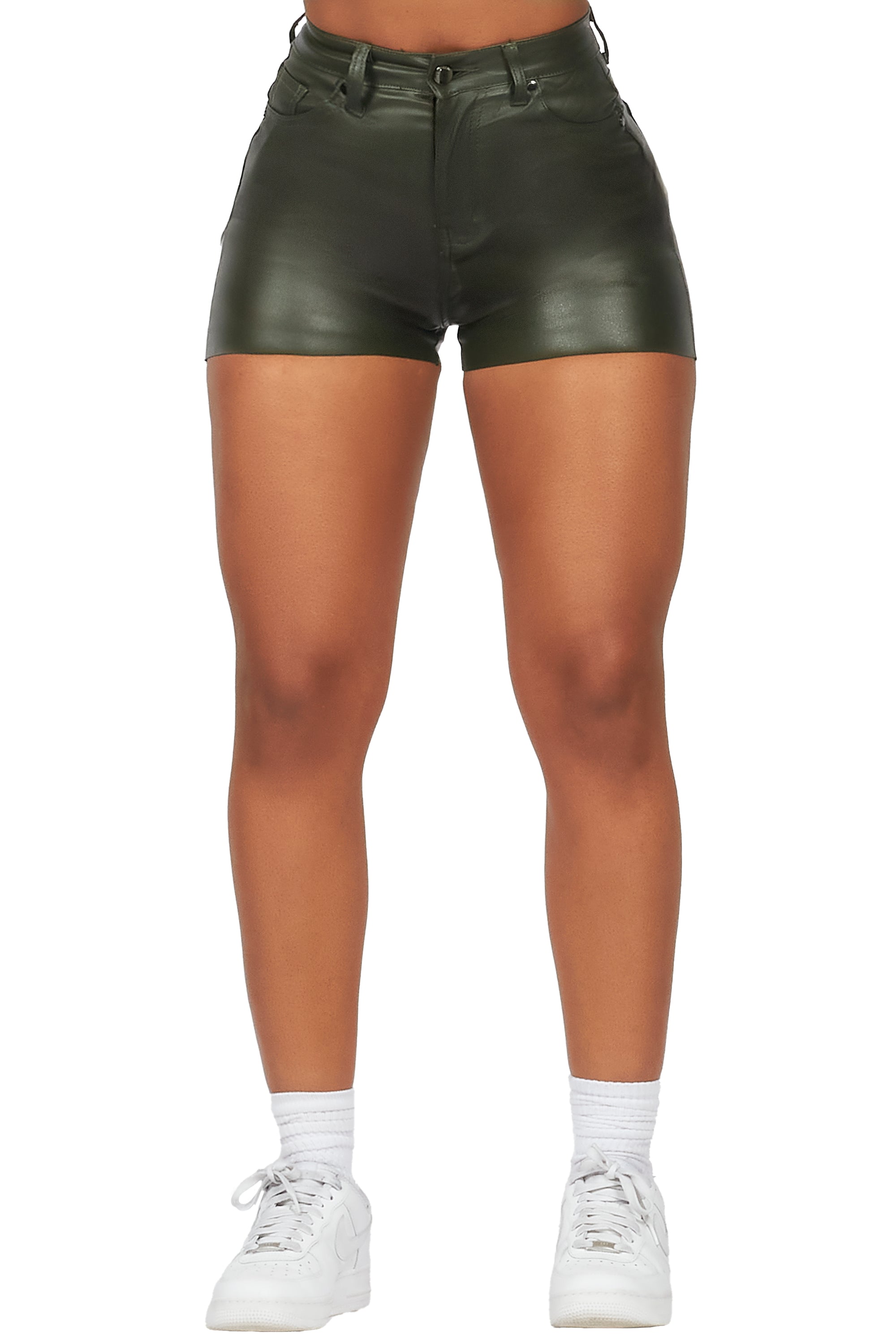 Tamry Olive PU Short