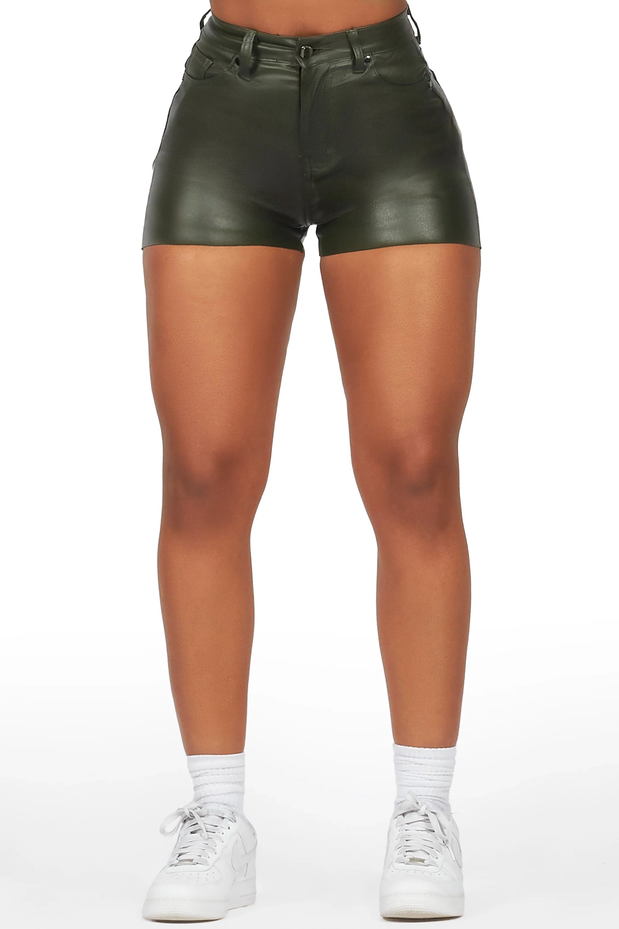 Tamry Olive PU Short