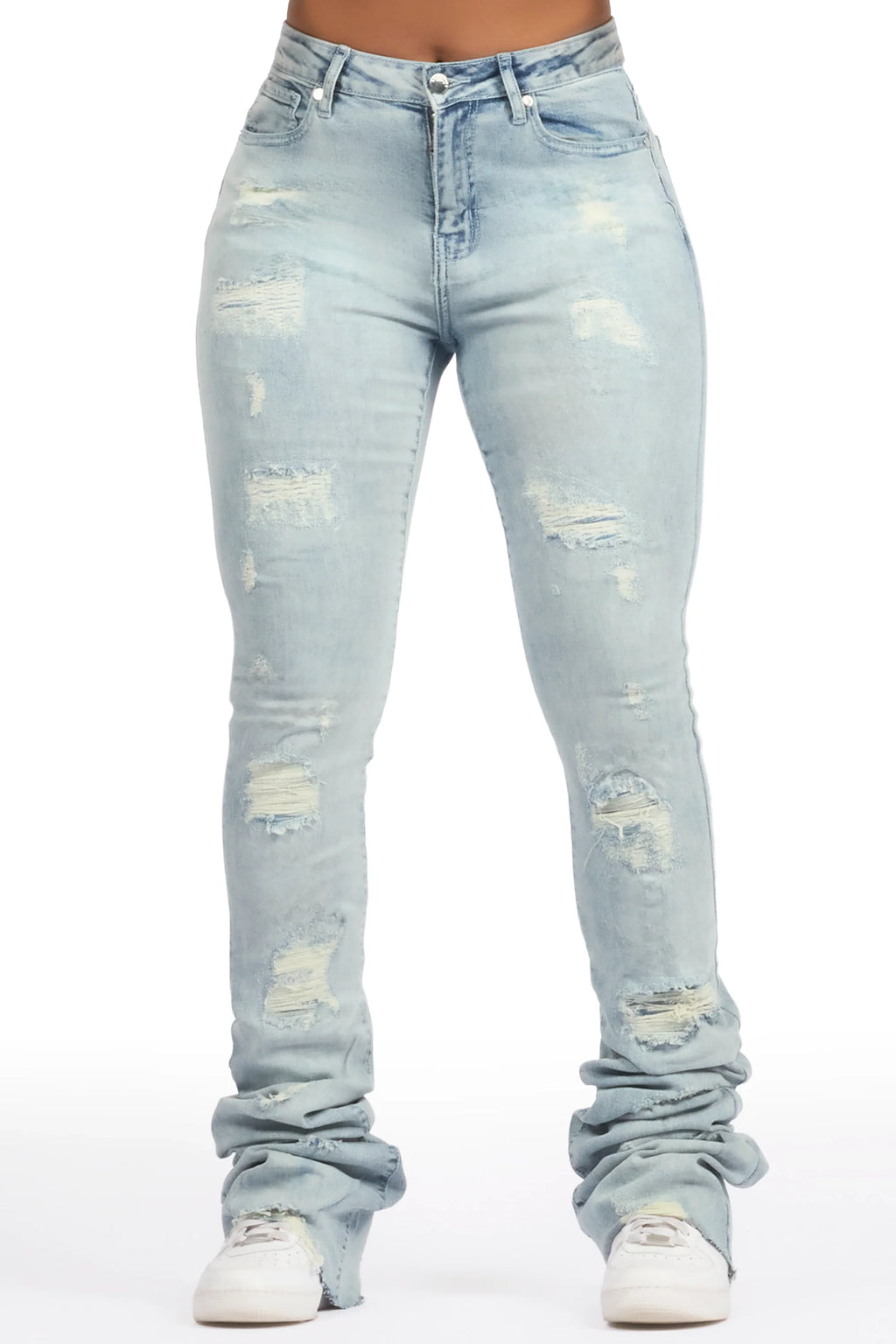 Remy Light Wash Super Stacked Jean