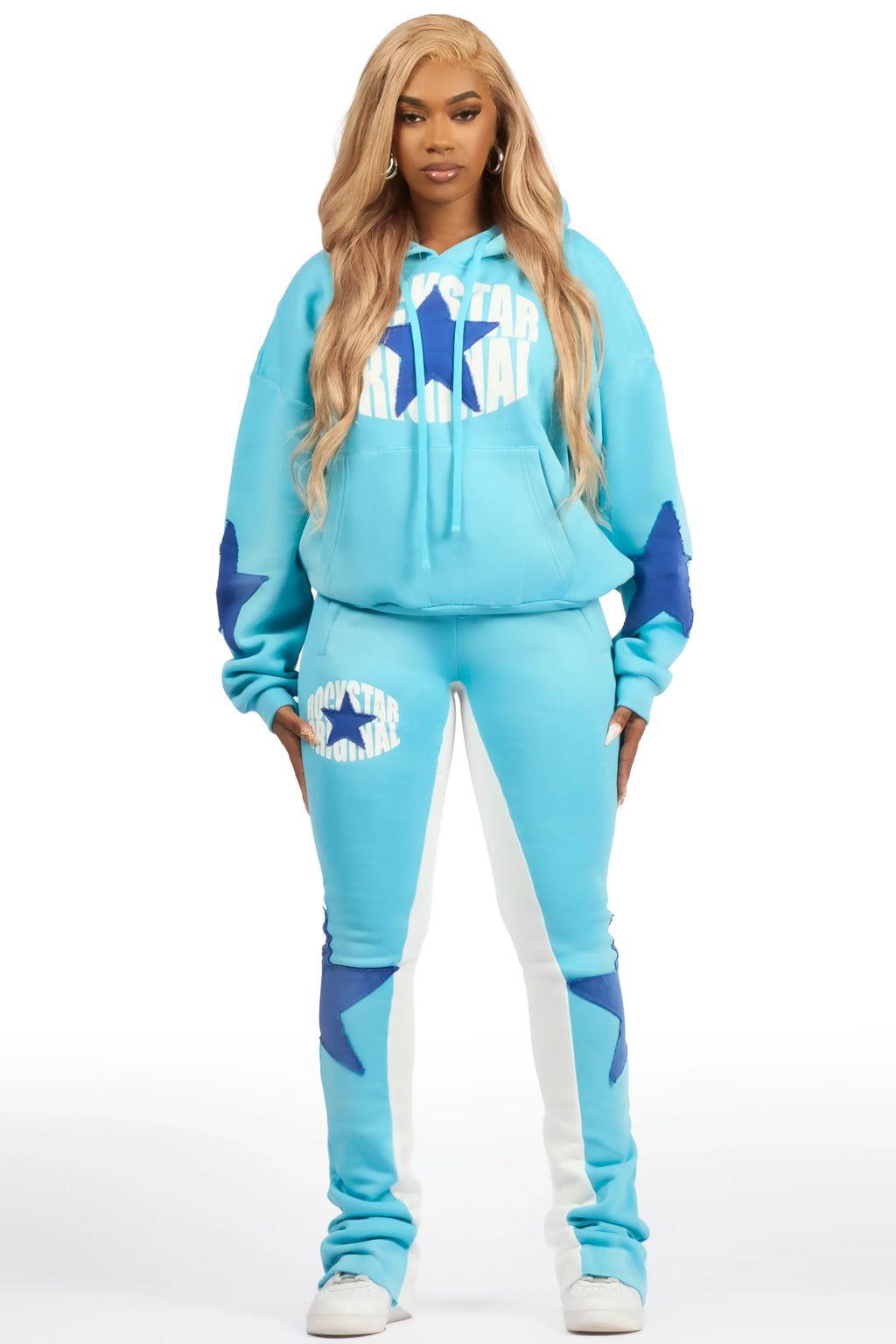 Kaliyah Bright Blue Super Stacked Trackset