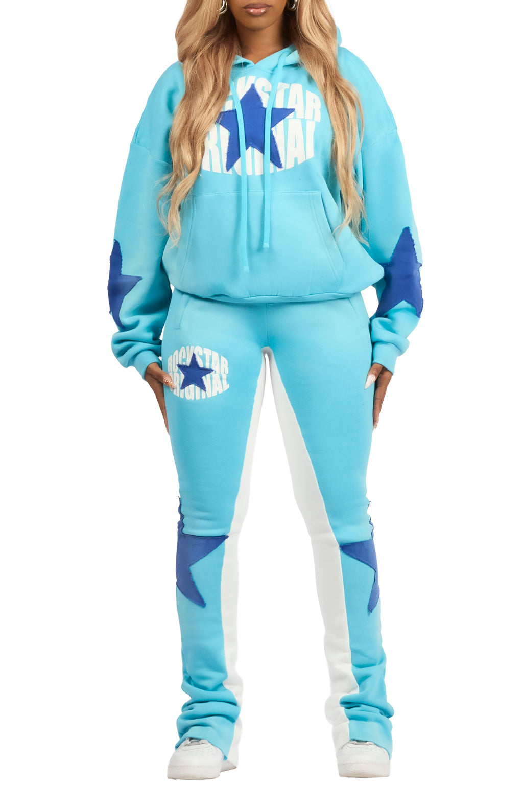 Kaliyah Bright Blue Super Stacked Trackset