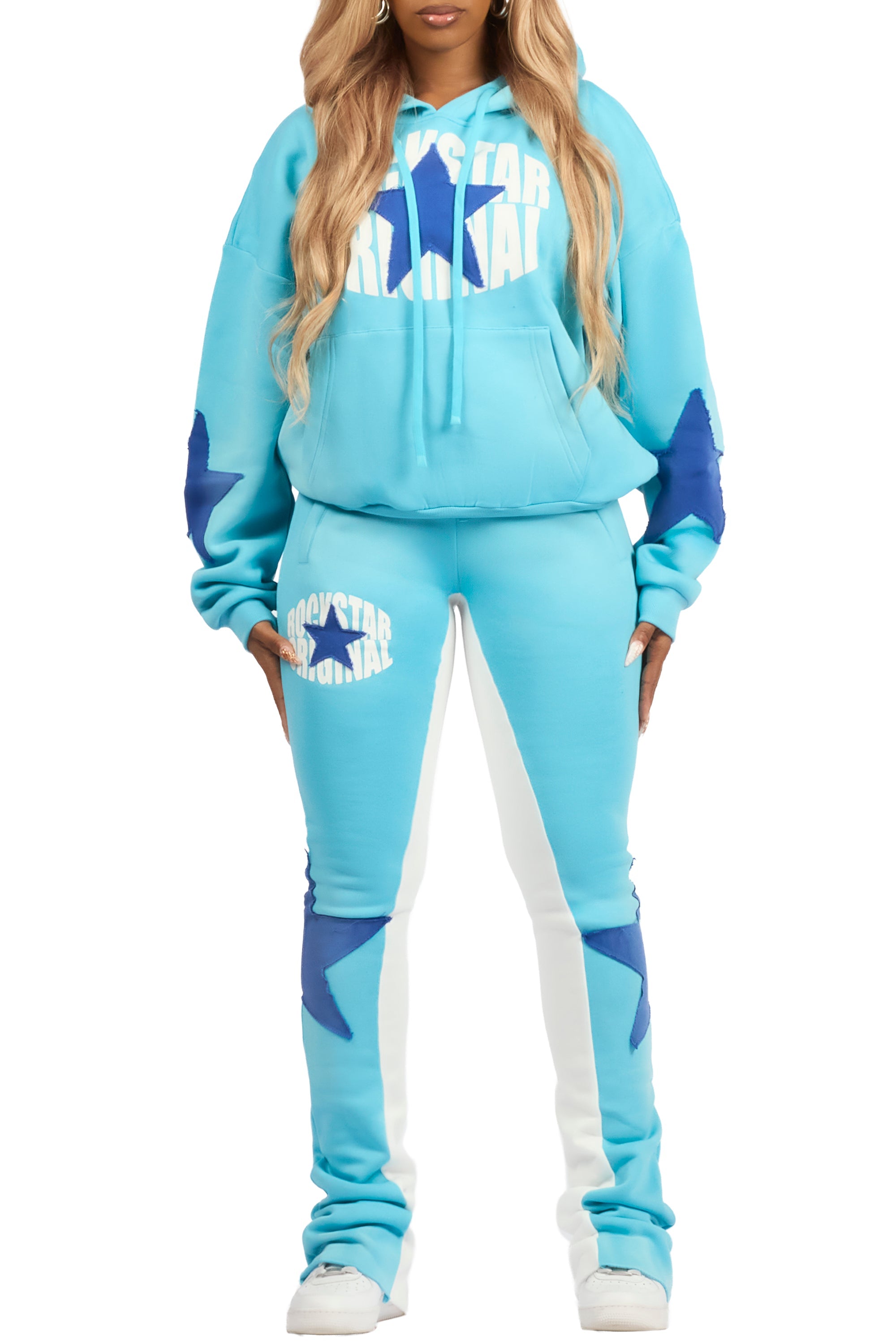 Kaliyah Bright Blue Super Stacked Trackset