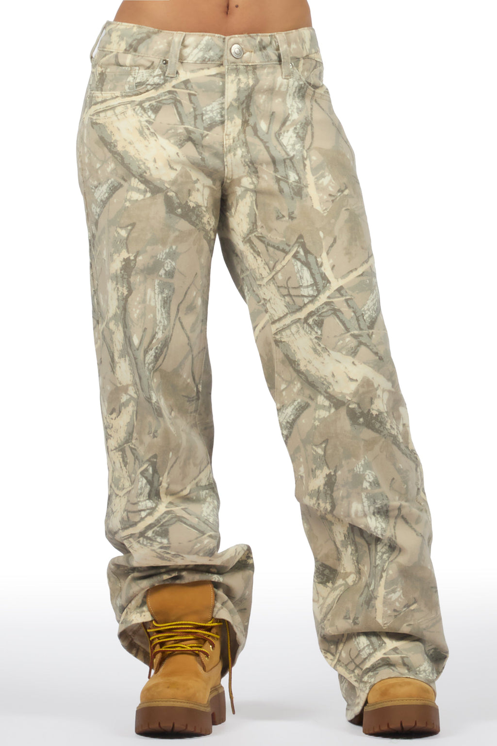 Jayde Tree Camo Baggy Jean