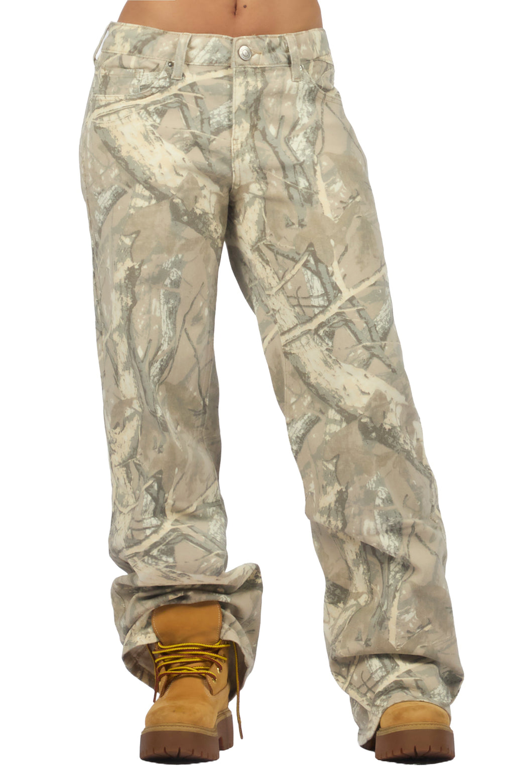 Jayde Tree Camo Baggy Jean