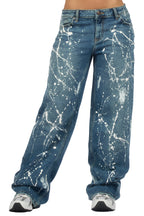 Shontalay Med. Wash Painted Baggy Jean