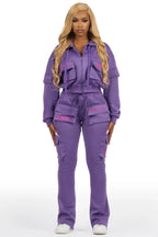 Natanya Purple Cargo Stacked Trackset