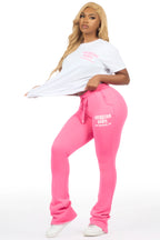 Dalasia 2.0 White/Pink T-Shirt Track Set