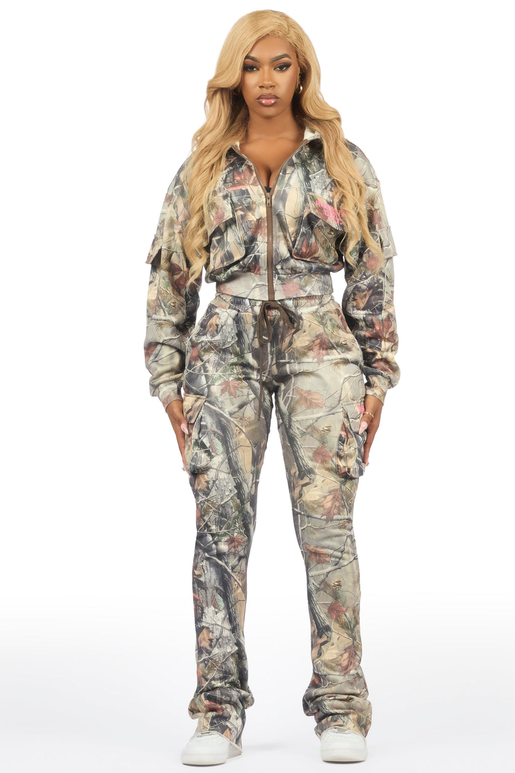 Tehjena Grey Tree Camo Stacked Trackset