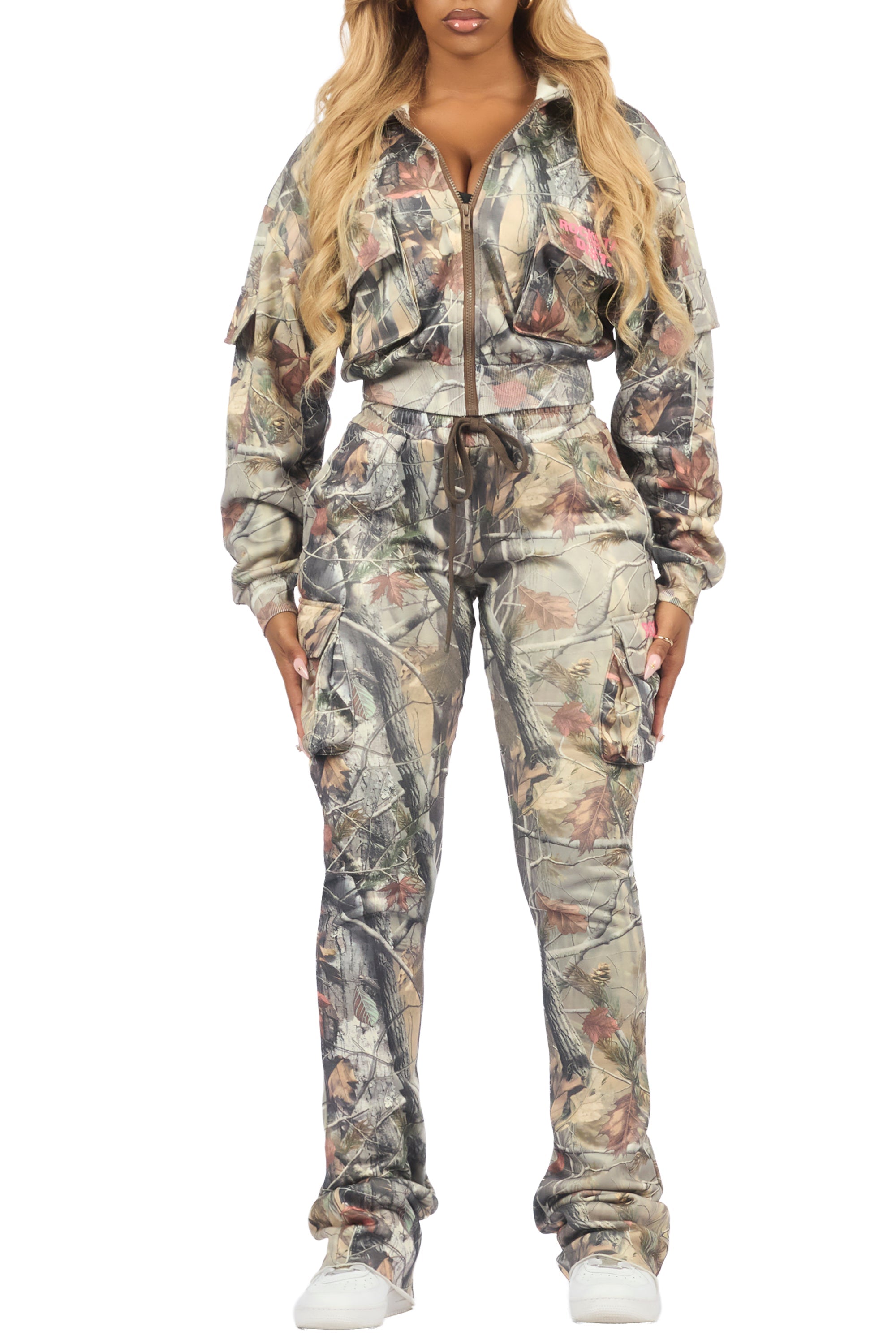 Tehjena Grey Tree Camo Stacked Trackset