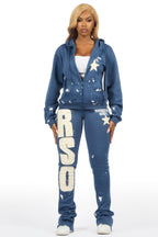 Shiniya Navy Super Stacked Trackset