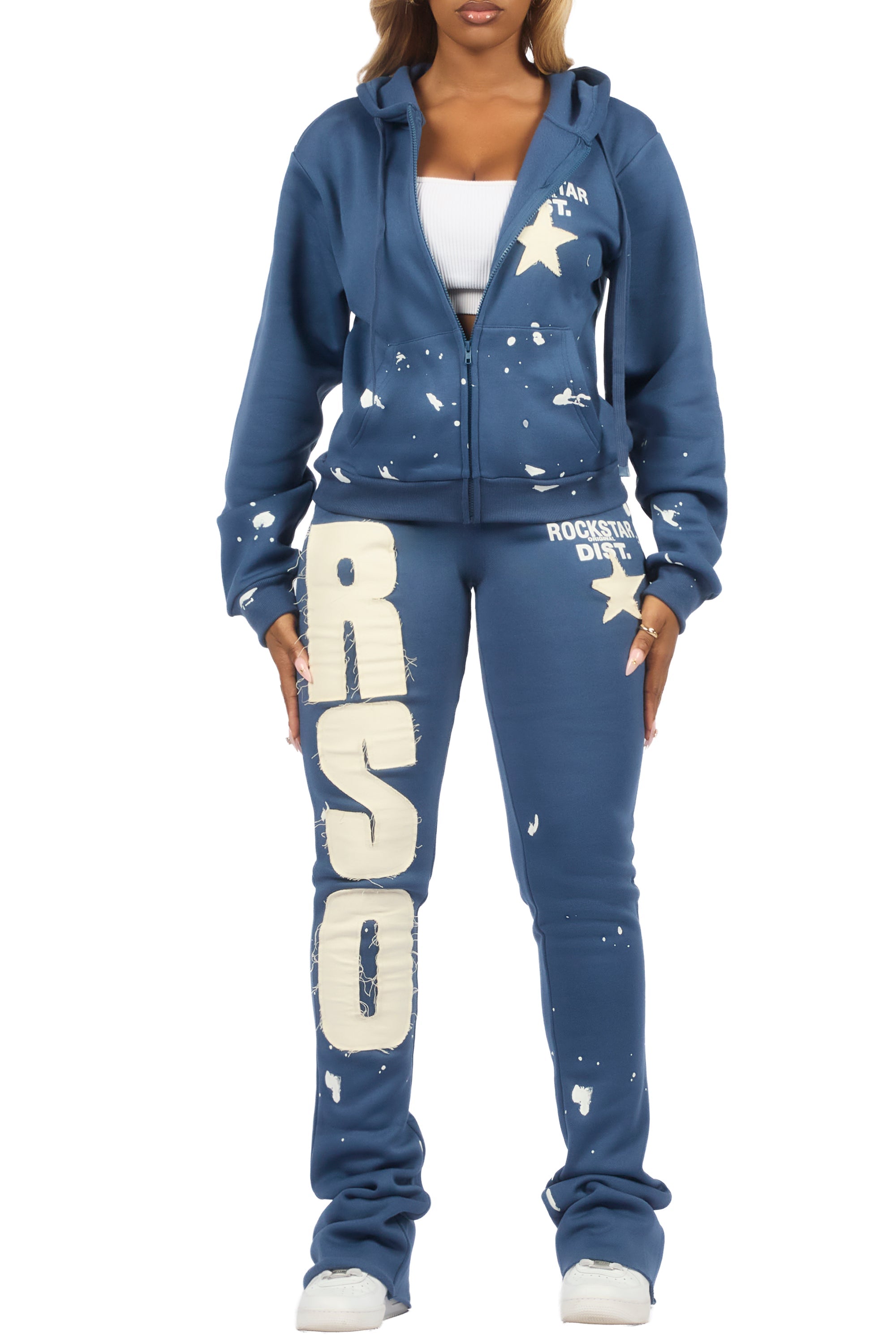 Shiniya Navy Super Stacked Trackset