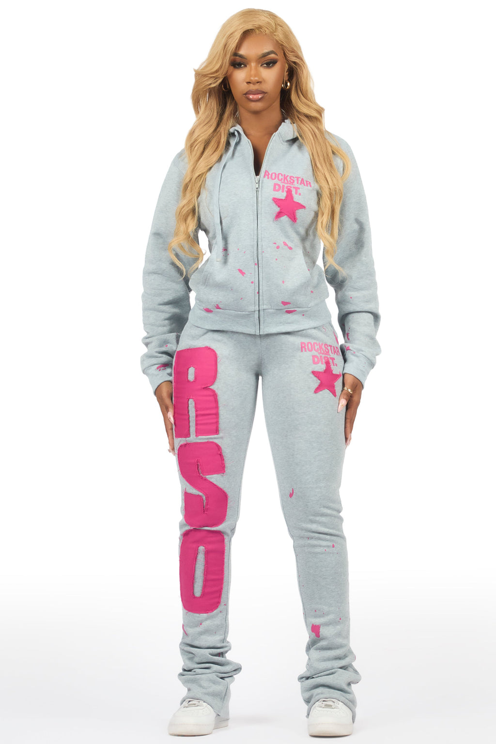 Shiniya Heather Grey Super Stacked Trackset