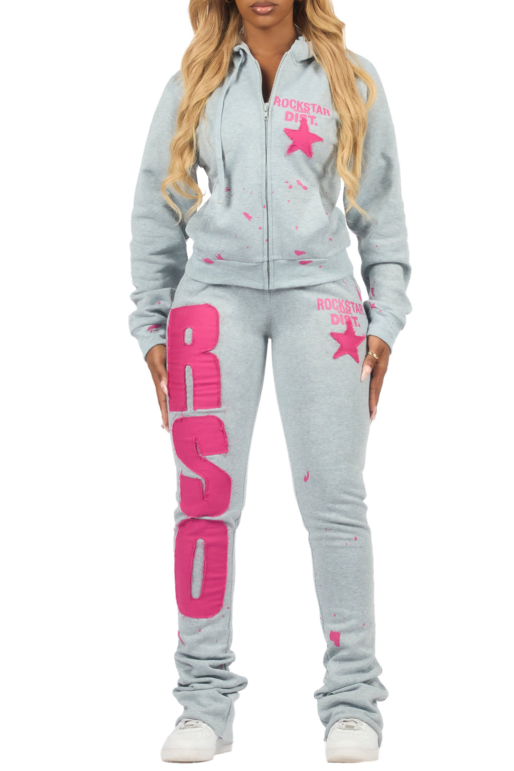 Shiniya Heather Grey Super Stacked Trackset