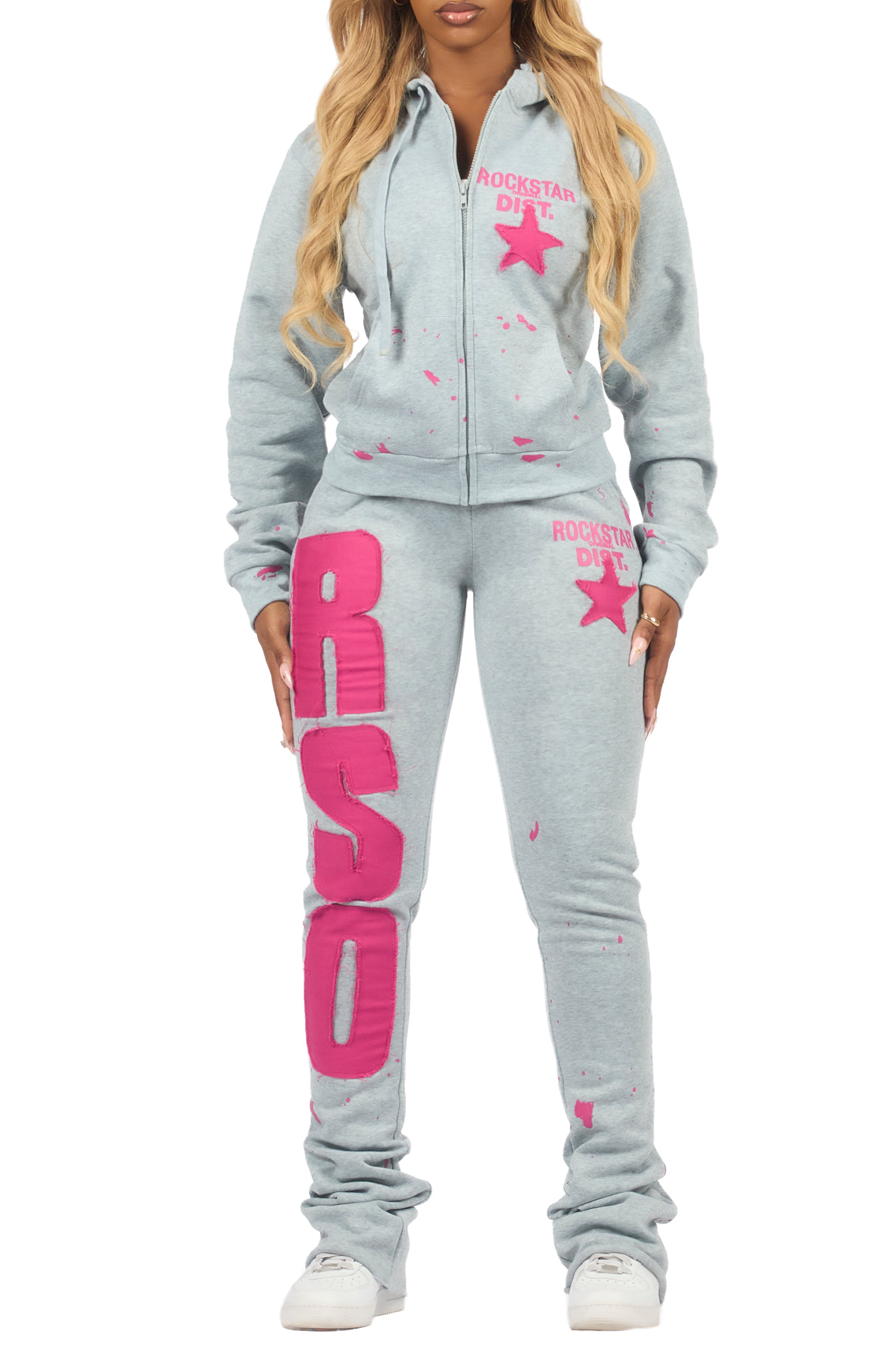 Shiniya Heather Grey Super Stacked Trackset