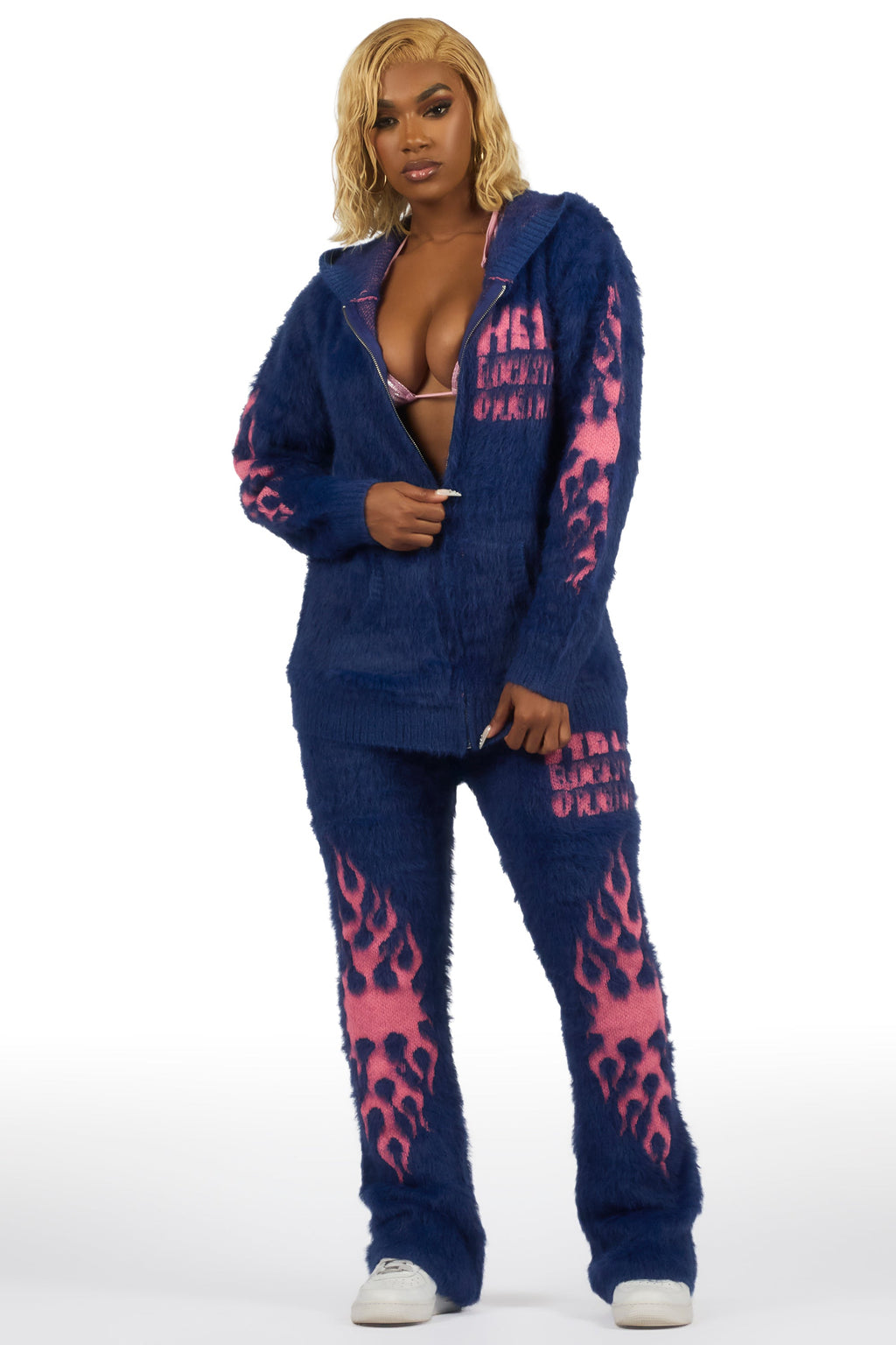 Sheriece Navy Super Stacked Trackset