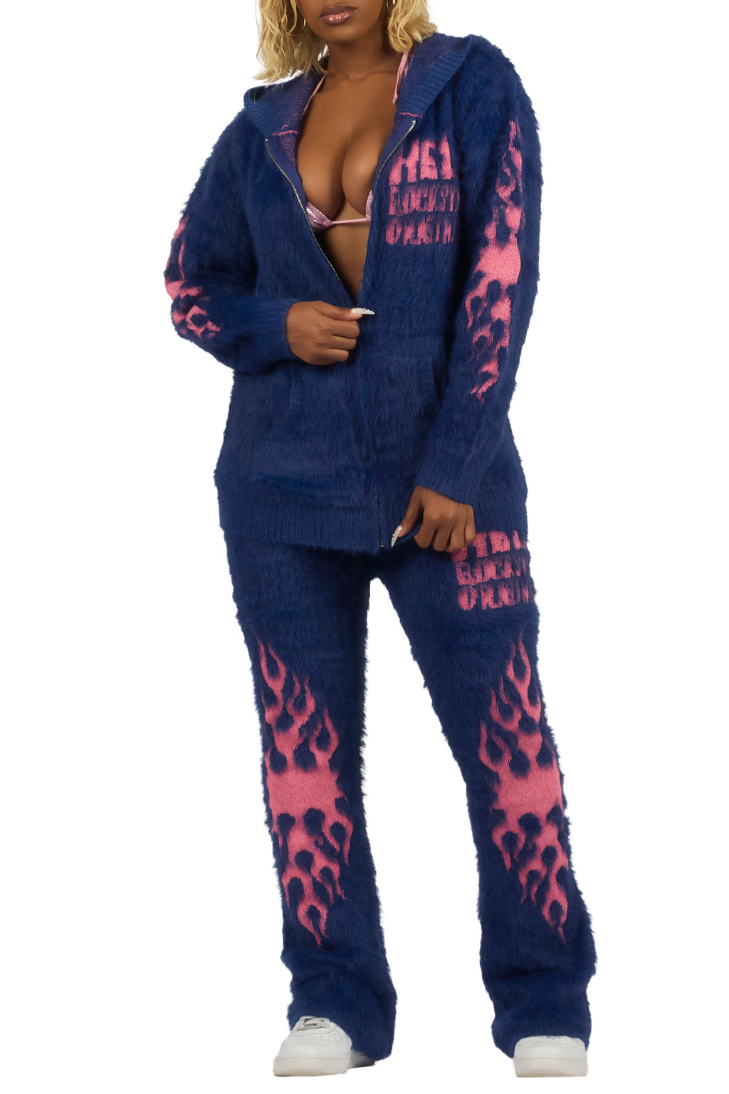 Sheriece Navy Super Stacked Trackset