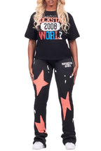 Aliyah Black T-Shirt Trackset