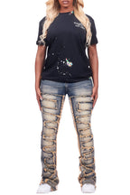 Laahanti Black/Tint T-Shirt & Jean Set
