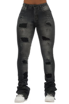 Remy Black Super Stacked Jean