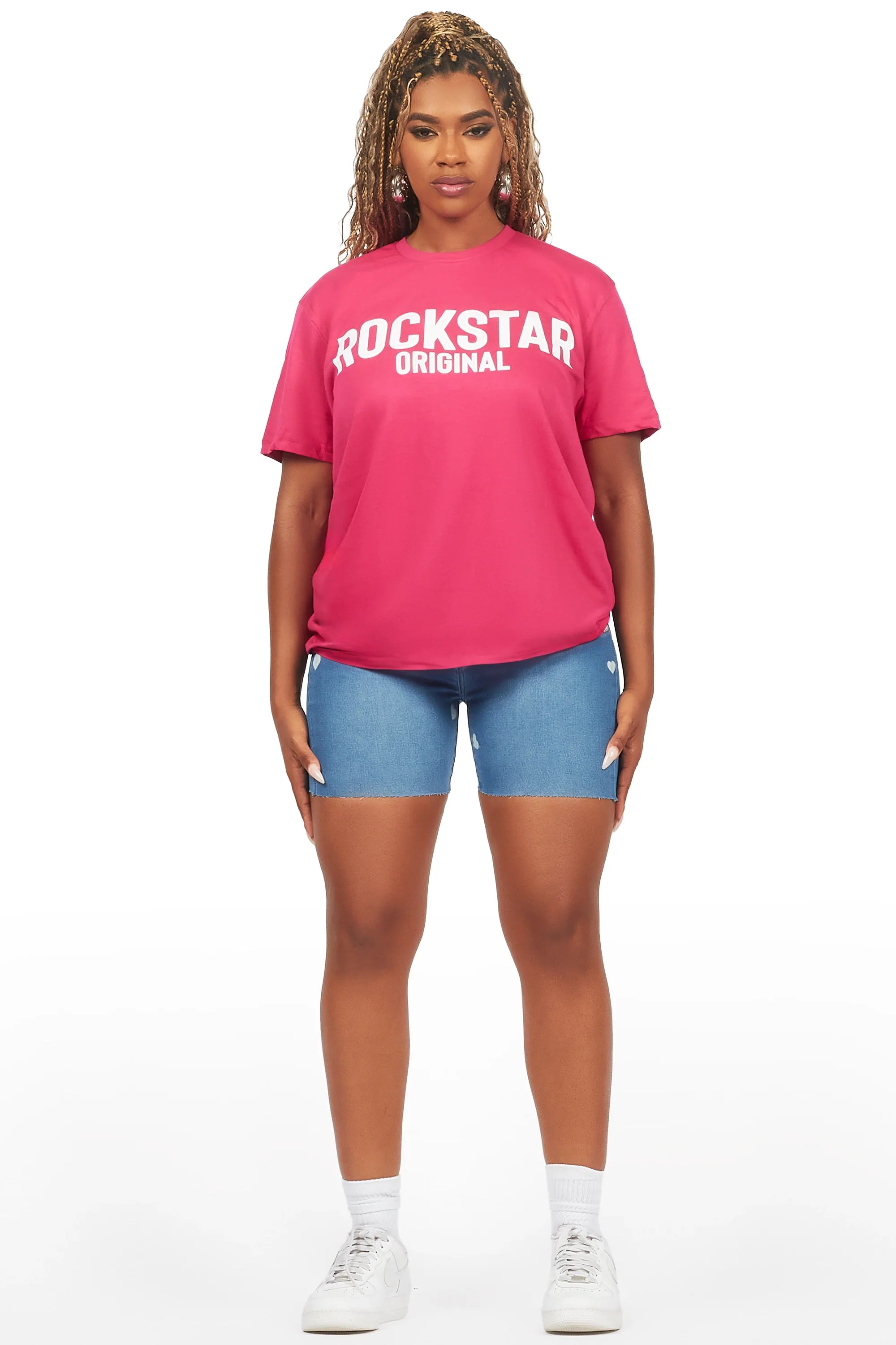 Tanzy Med. Wash Denim Short