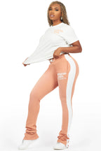 Atlanty 2.0 White/Mocha T-Shirt Trackset