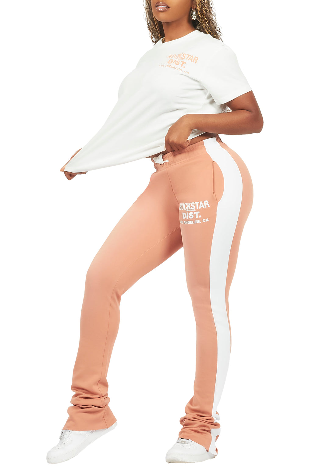 Atlanty 2.0 White/Mocha T-Shirt Trackset