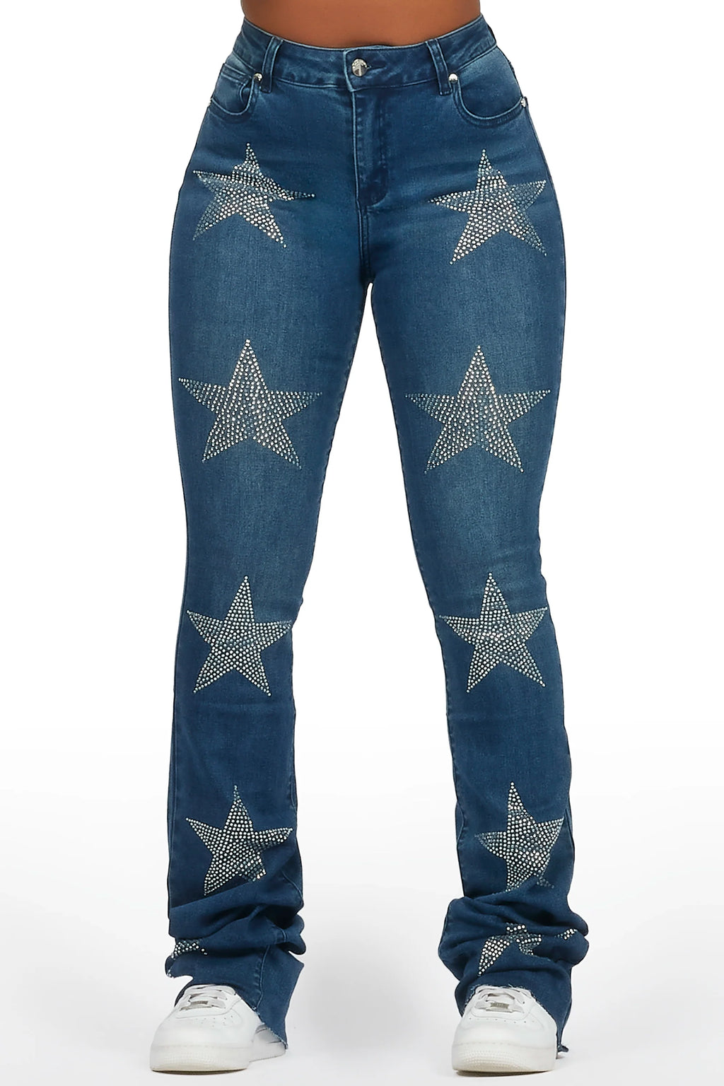 Stargirl Dark Wash Super Stacked Jean