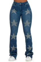 Stargirl Dark Wash Super Stacked Jean