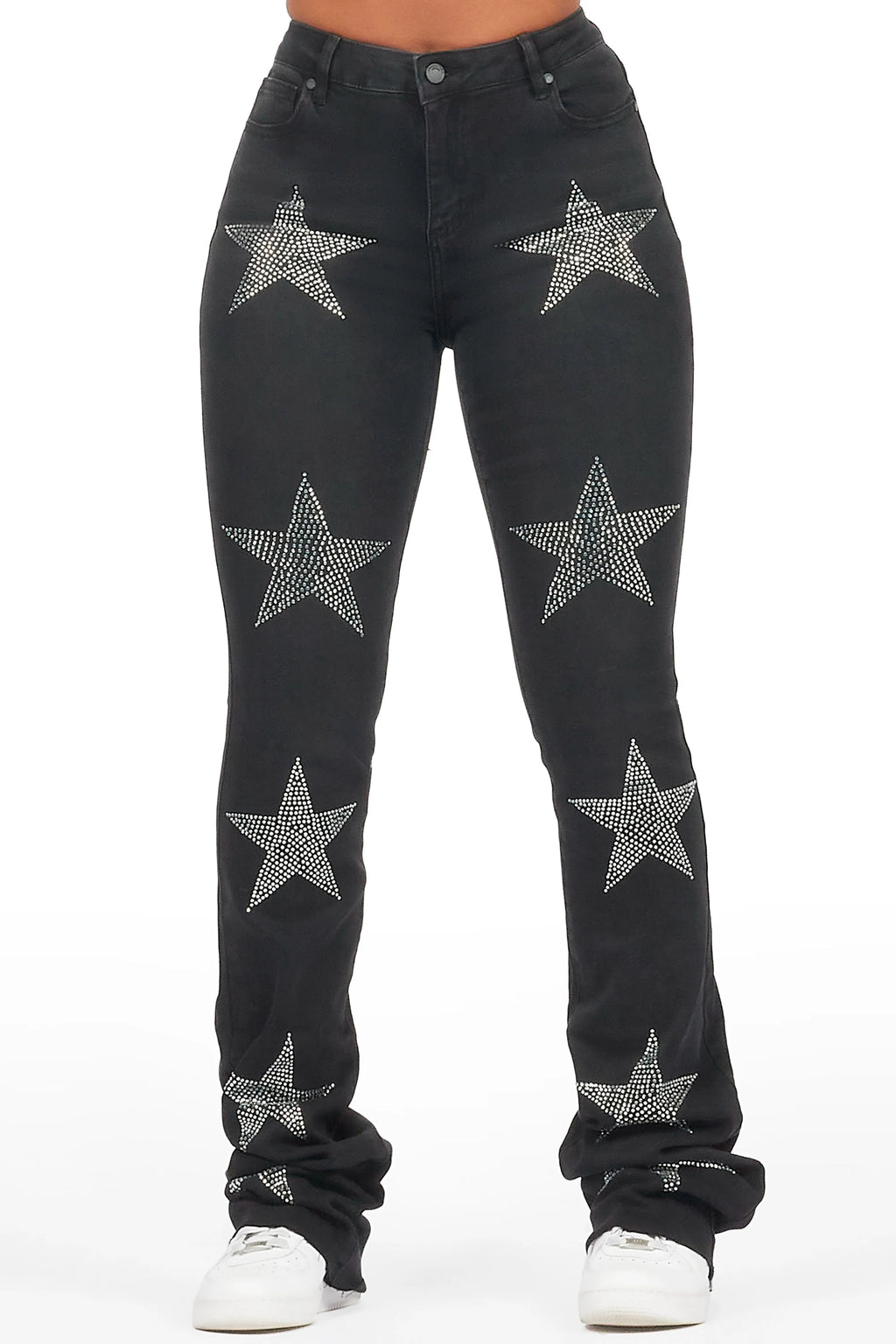 Stargirl Black Super Stacked Jean