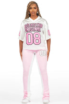 Gaiea White/Pink Jersey Trackset