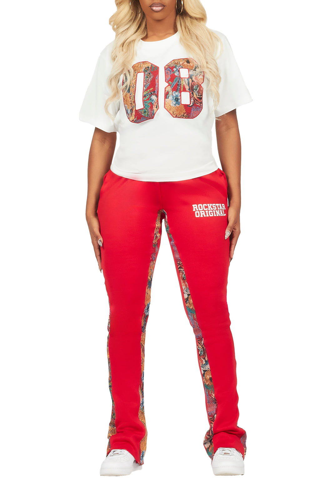 Linnea White/Red T-Shirt Tapestry Trackset