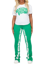 Monique White/Green T-Shirt Trackset