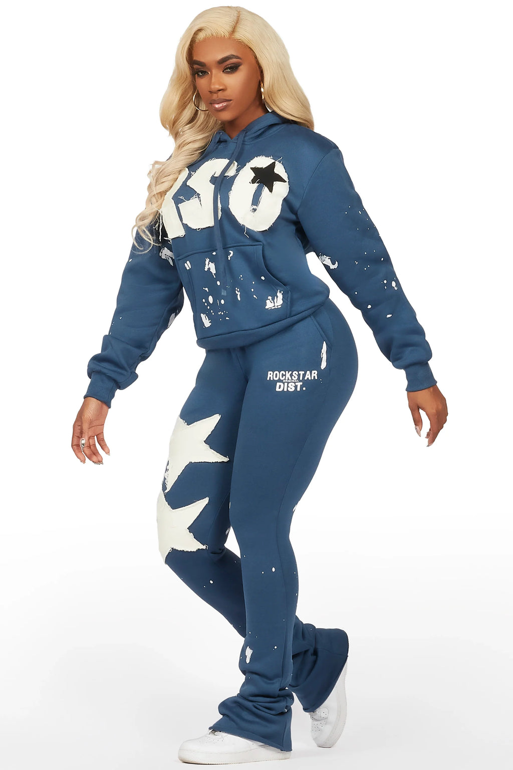 Kymesha Navy Super Stacked Trackset