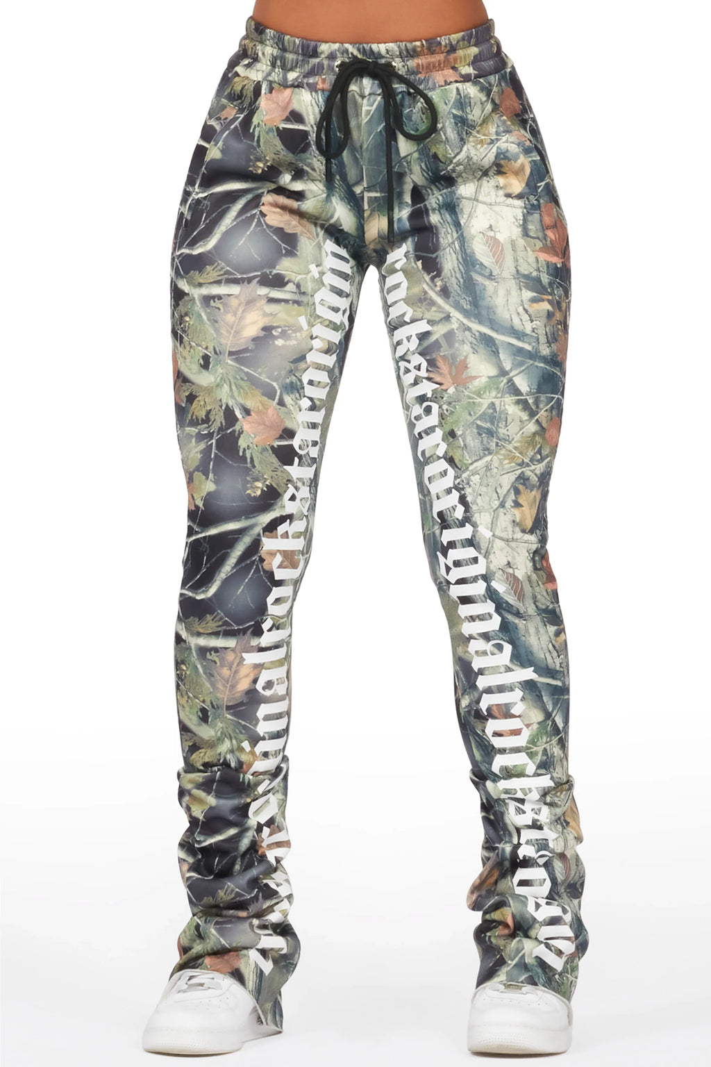 Blakely Black Tree Camo Super Stacked Pant