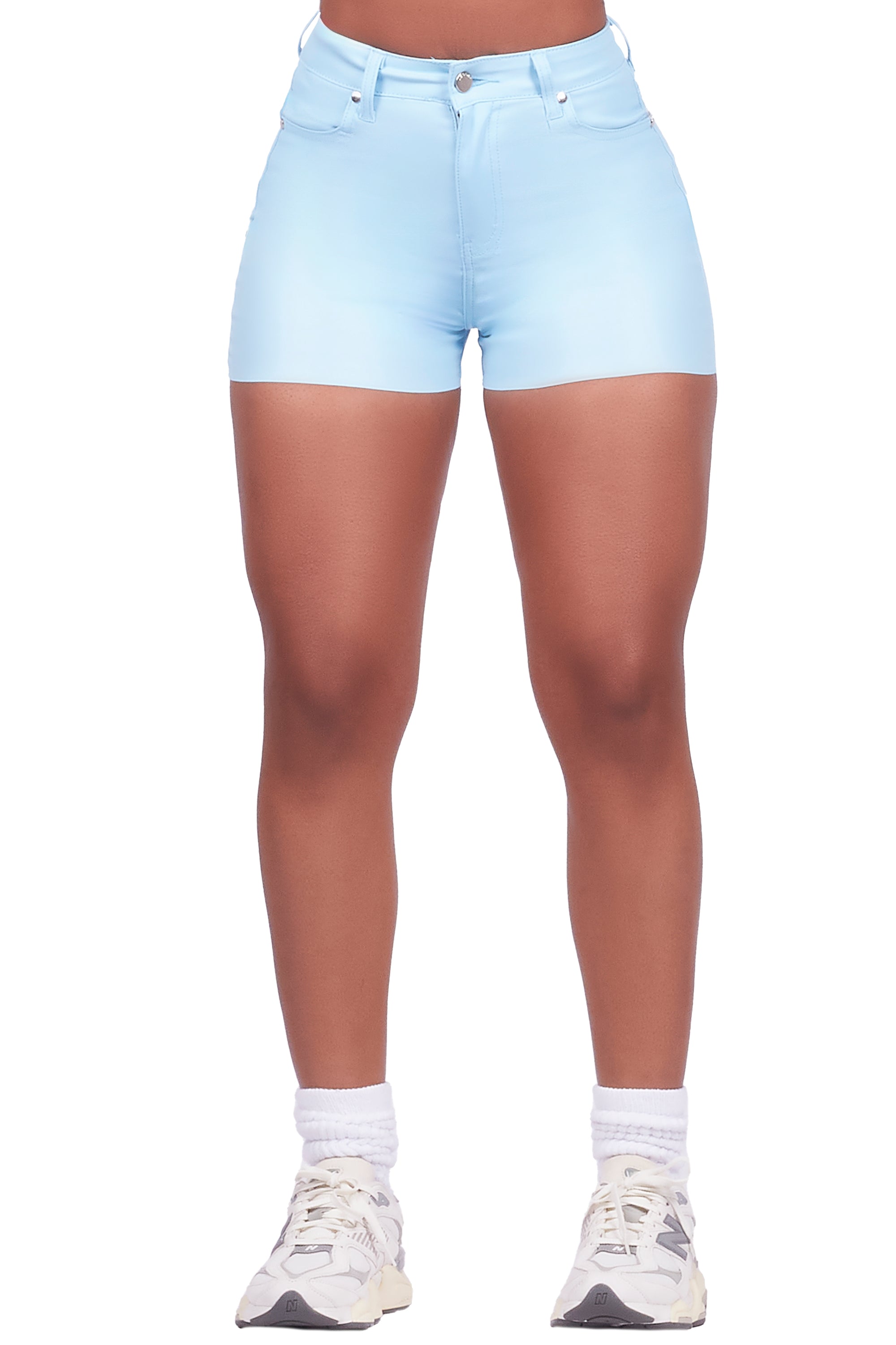 Tamry Blue PU Short